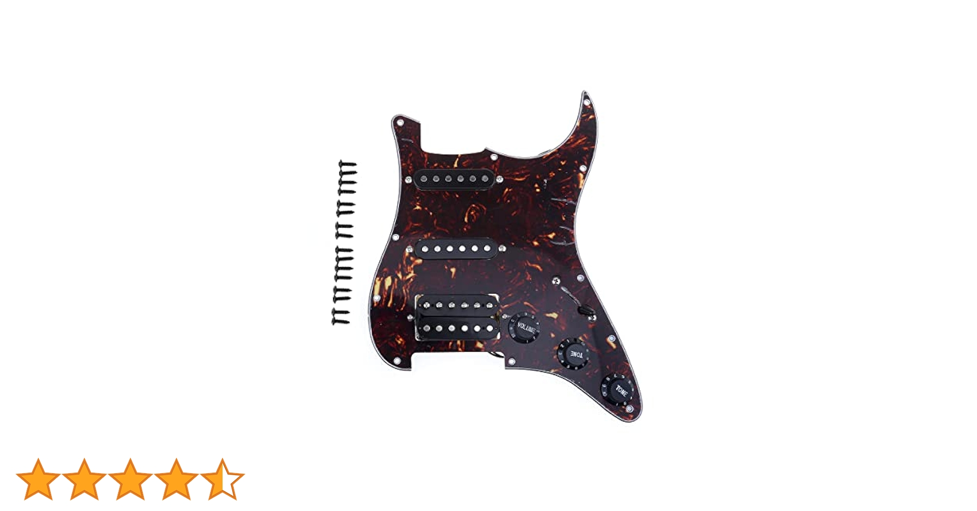 Amazon | Musiclily 11穴 HSSストラト配線済みピックガード搭載